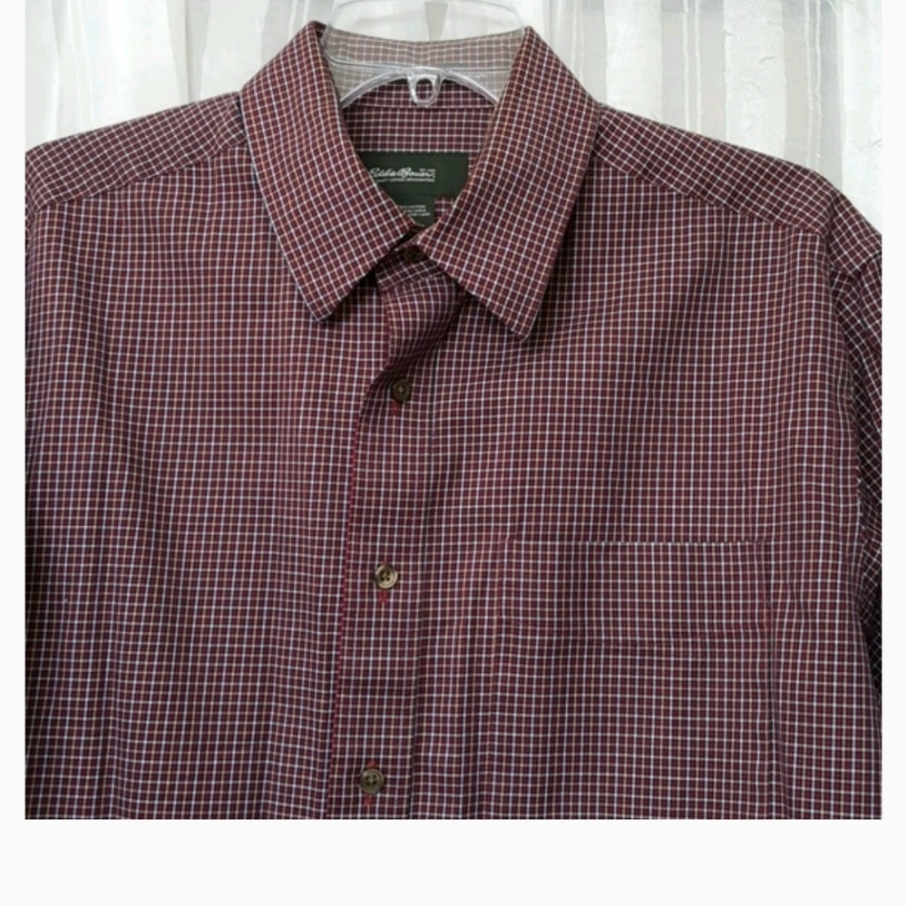 Quality Eddie Bauer Button down shirt Long Sleeve